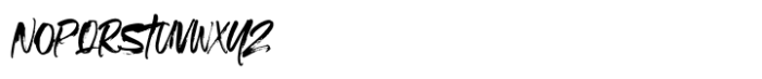 Wild Favour Font LOWERCASE