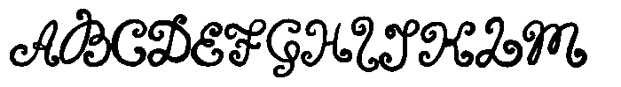 Wild Flora Font UPPERCASE