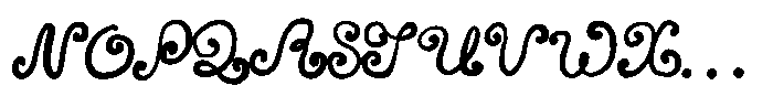 Wild Flora Font UPPERCASE