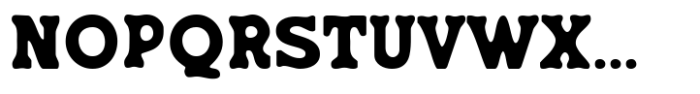 Wild Ranch Inked Font UPPERCASE