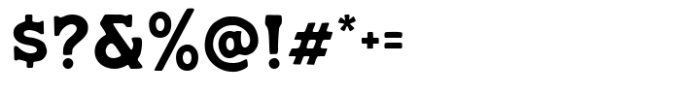 Wild Ranch Regular Font OTHER CHARS
