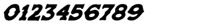Wild Ranch Spur Inked Oblq Font OTHER CHARS
