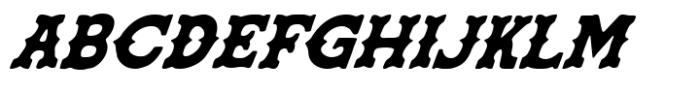 Wild Ranch Spur Oblique FONT