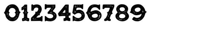 Wild Ranch Stamp Spur Font OTHER CHARS