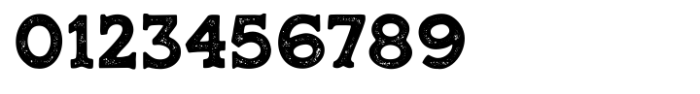 Wild Ranch Stamp Font OTHER CHARS