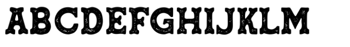 Wild Ranch Stamp Font