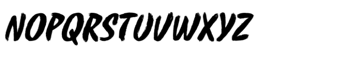 Wild Rush Font LOWERCASE