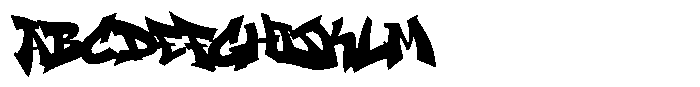 Wild Streets Graffiti Wild Streets-Fill Regular Font UPPERCASE