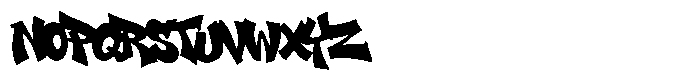 Wild Streets Graffiti Wild Streets-Fill Regular Font LOWERCASE