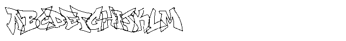 Wild Streets Graffiti Wild Streets-Line Regular FONT