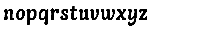 Wild Sunkie Font LOWERCASE