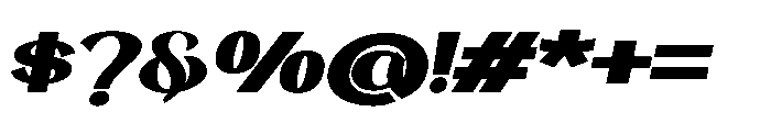 WildRoots WildRoots Italic Font OTHER CHARS