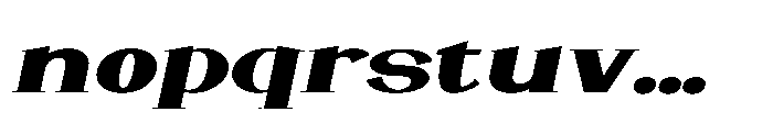 WildRoots WildRoots Italic Font LOWERCASE