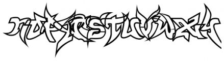WildStyle Fat Font LOWERCASE