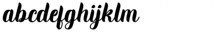Wildaloney Italic Font LOWERCASE