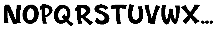 Wildnest Regular Font UPPERCASE