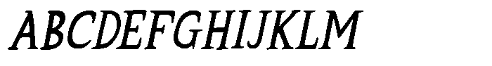 Wildrose Italic Font UPPERCASE