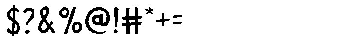Wildrose Regular Font OTHER CHARS