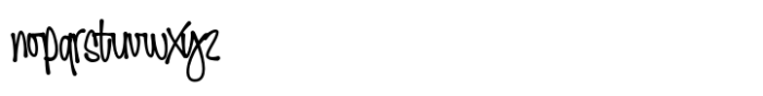 Wildspray Syndrome Font LOWERCASE