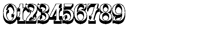 Wildtras 3 D Extrude Font OTHER CHARS