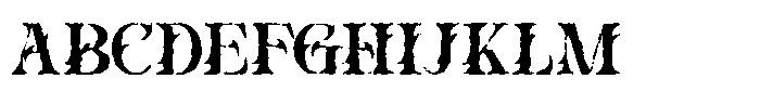 Wildtras Inkbleed FONT
