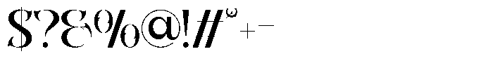 Wildtras Regular Font OTHER CHARS