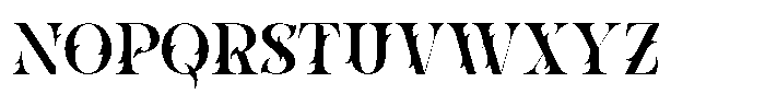 Wildtras Regular Font LOWERCASE
