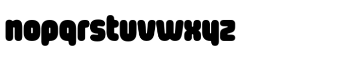 Wilko Solid Font LOWERCASE