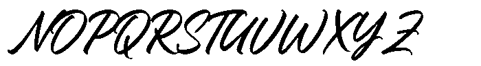 Willany Handwritten Font UPPERCASE