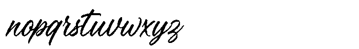 Willany Handwritten Font LOWERCASE