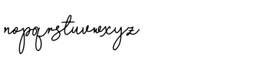 Willey Medium Regular Font LOWERCASE
