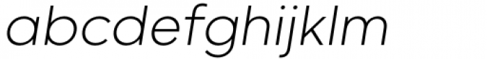 Willgray A Light Italic Font LOWERCASE