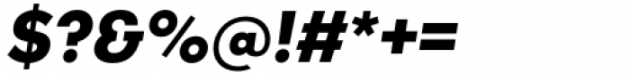 Willgray B Black Italic Font OTHER CHARS