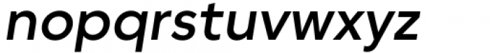 Willgray B Semi Bold Italic Font LOWERCASE