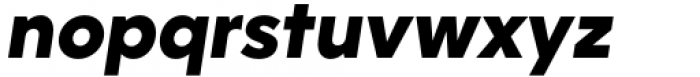 Willgray C Black Italic Font LOWERCASE