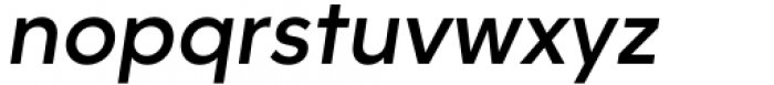 Willgray C Semi Bold Italic Font LOWERCASE