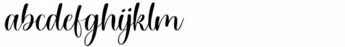 Willow Eden Regular Font LOWERCASE