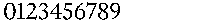 Willy Caslon Regular Font OTHER CHARS