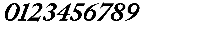 Willy Caslon Semi Bold Italic Font OTHER CHARS