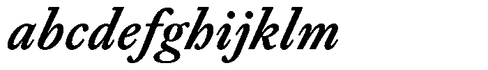 Willy Caslon Semi Bold Italic FONT