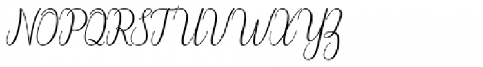 Wilona Regular Font UPPERCASE