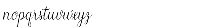 Wilona Font LOWERCASE