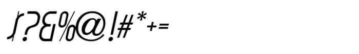 Wiltshire Dining JNL Oblique Font OTHER CHARS