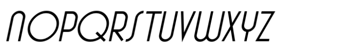 Wiltshire Dining JNL Oblique Font LOWERCASE