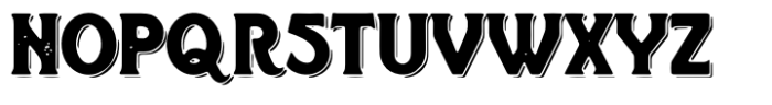 Wiltshire Shadow Vintage Font UPPERCASE
