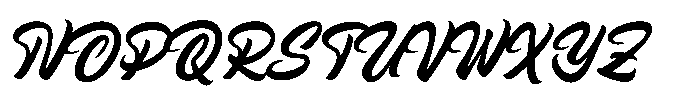 Wilzten Font UPPERCASE