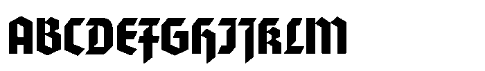 Wimaria Gotisch Font UPPERCASE