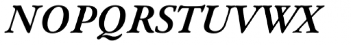 Winchester New Bold Italic SC Font UPPERCASE