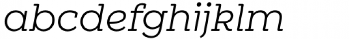Winden Alt Regular Italic Font LOWERCASE
