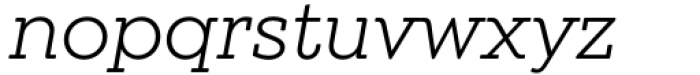 Winden Alt Regular Italic Font LOWERCASE